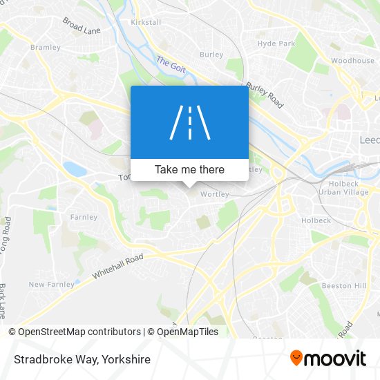 Stradbroke Way map