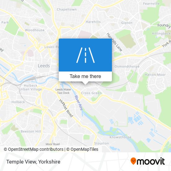 Temple View map