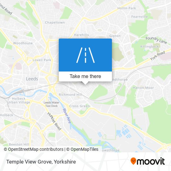 Temple View Grove map