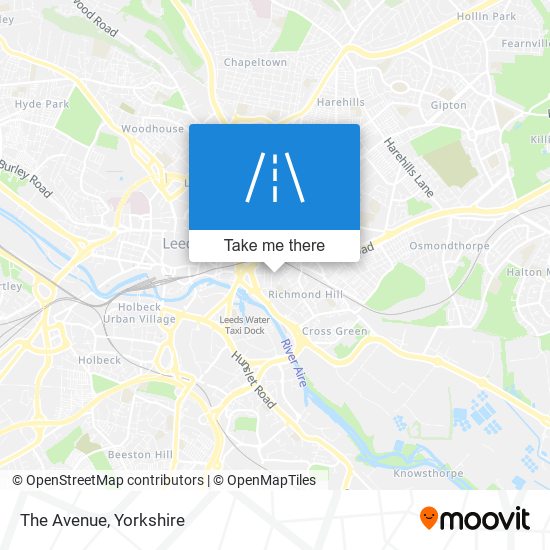 The Avenue map