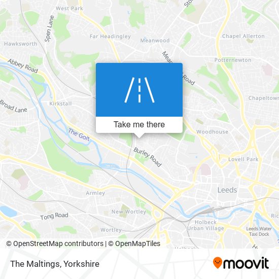 The Maltings map