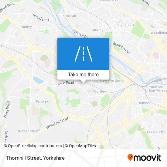 Thornhill Street map