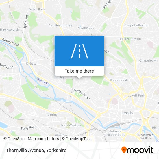Thornville Avenue map