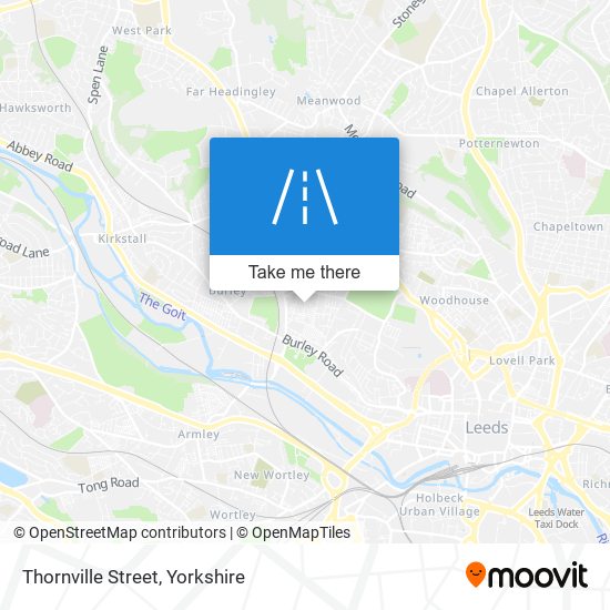 Thornville Street map