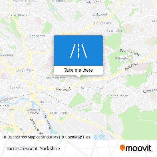 Torre Crescent map