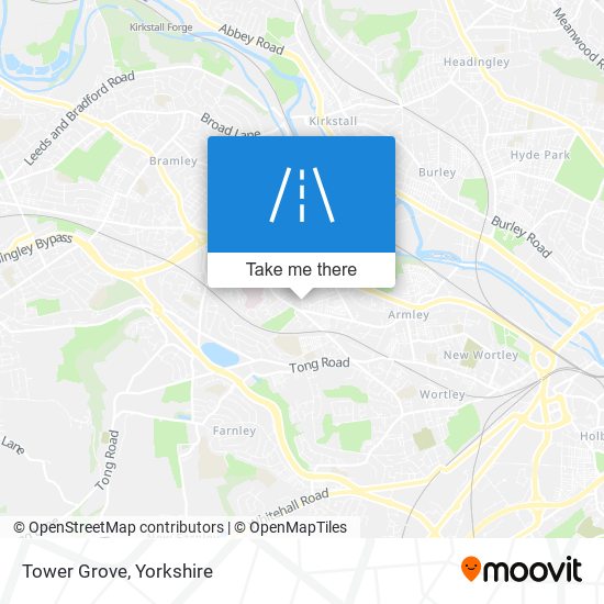 Tower Grove map