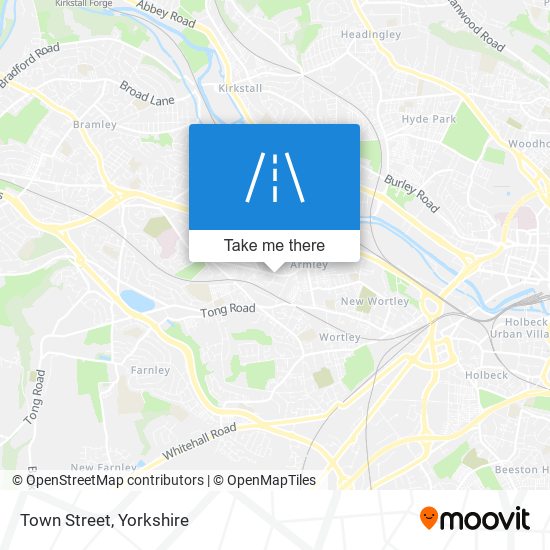 Town Street map