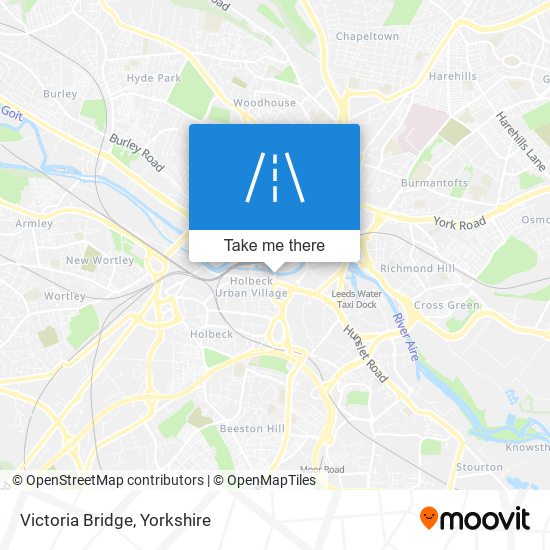 Victoria Bridge map