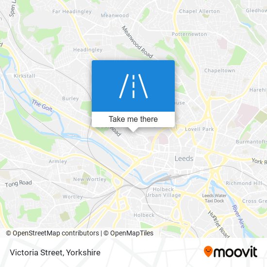 Victoria Street map