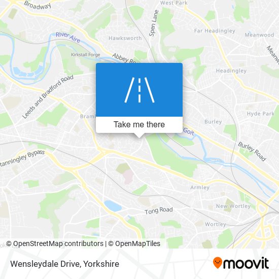 Wensleydale Drive map