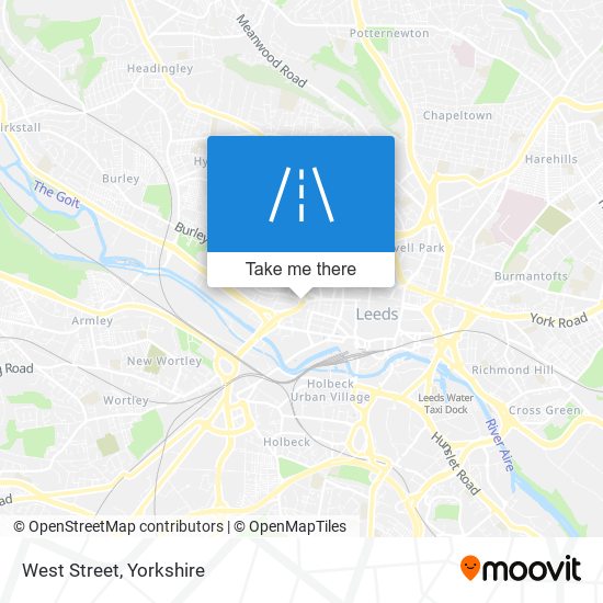 West Street map
