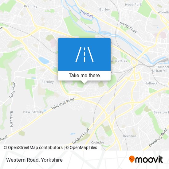 Western Road map