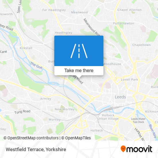 Westfield Terrace map