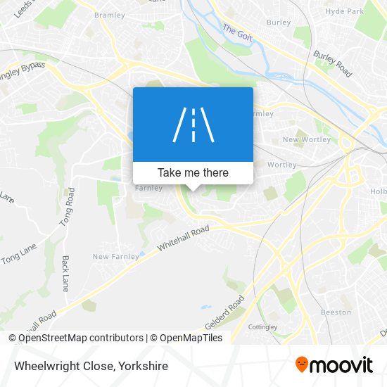 Wheelwright Close map