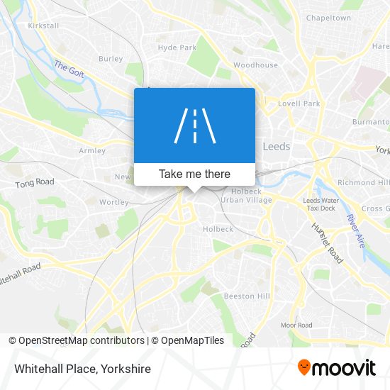 Whitehall Place map