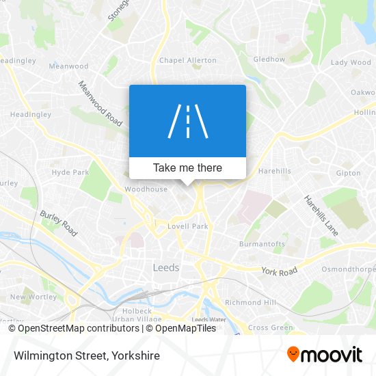 Wilmington Street map