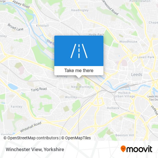 Winchester View map