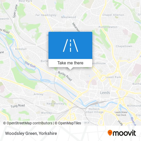 Woodsley Green map
