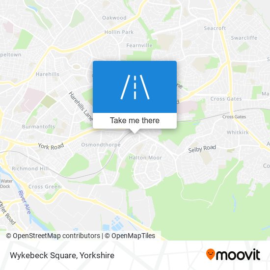 Wykebeck Square map