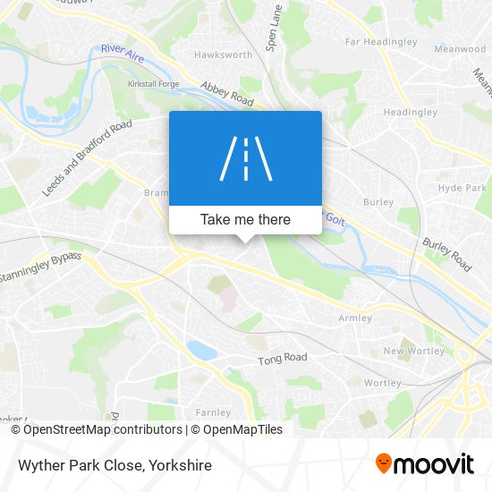 Wyther Park Close map