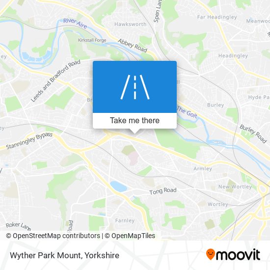 Wyther Park Mount map