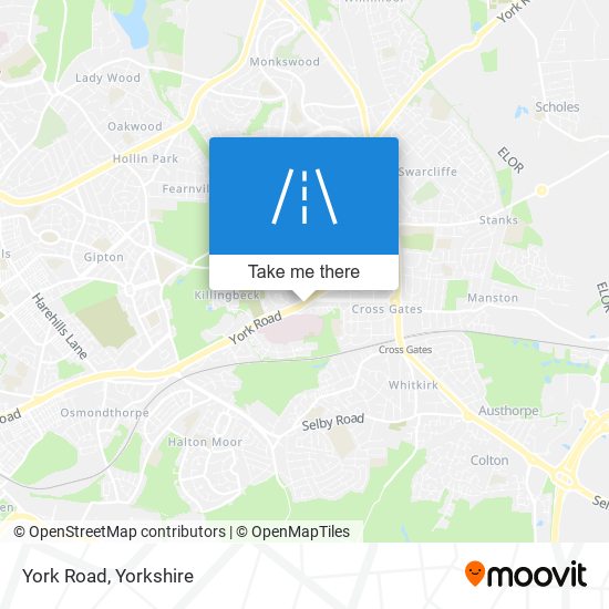 York Road map