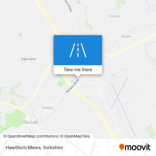 Hawthorn Mews map