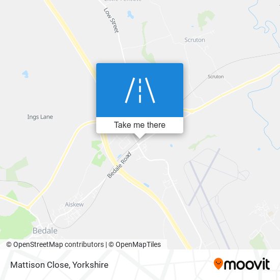 Mattison Close map