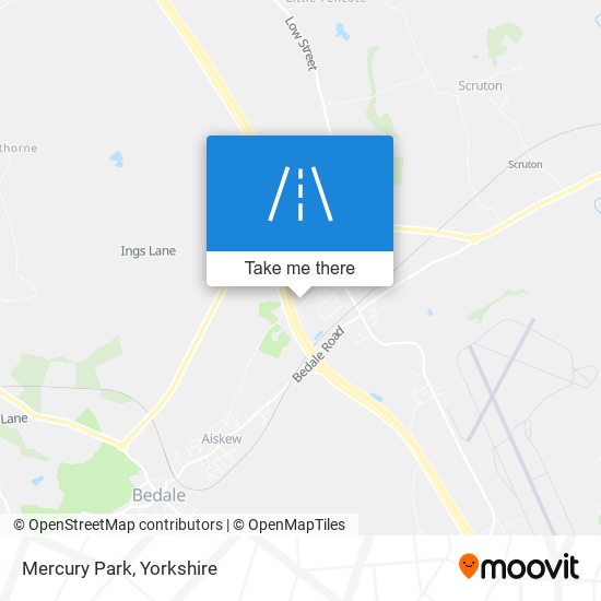 Mercury Park map