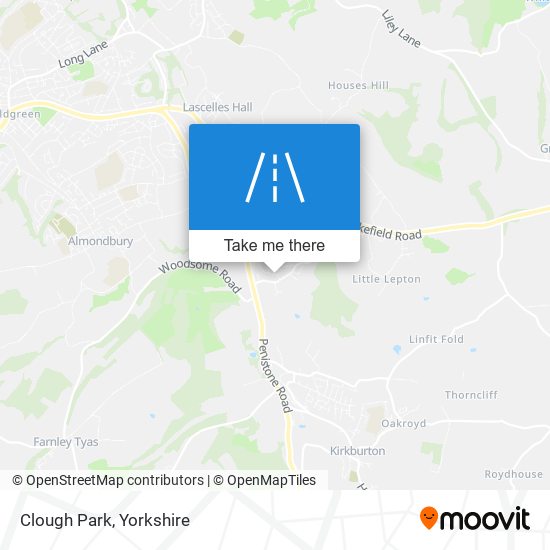 Clough Park map
