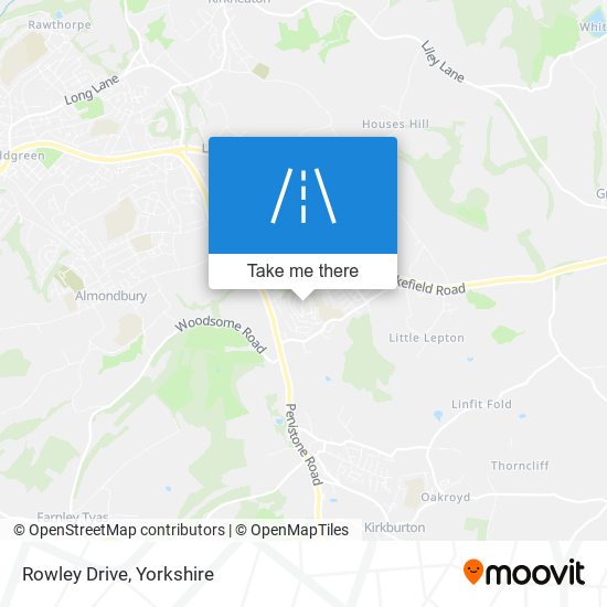 Rowley Drive map
