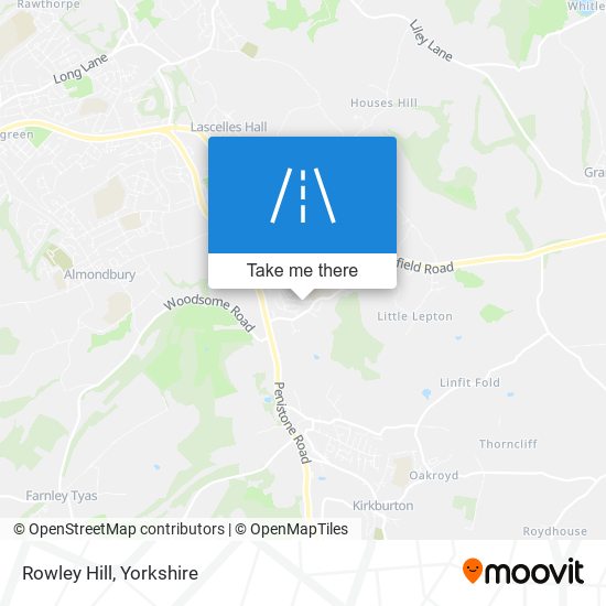 Rowley Hill map