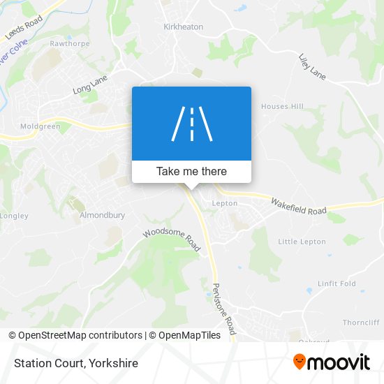 Station Court map