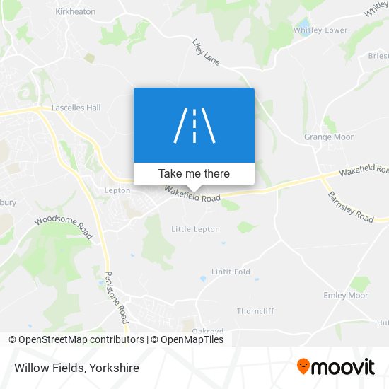 Willow Fields map