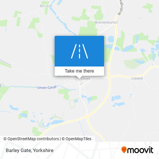 Barley Gate map