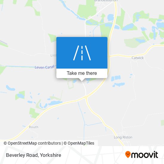 Beverley Road map