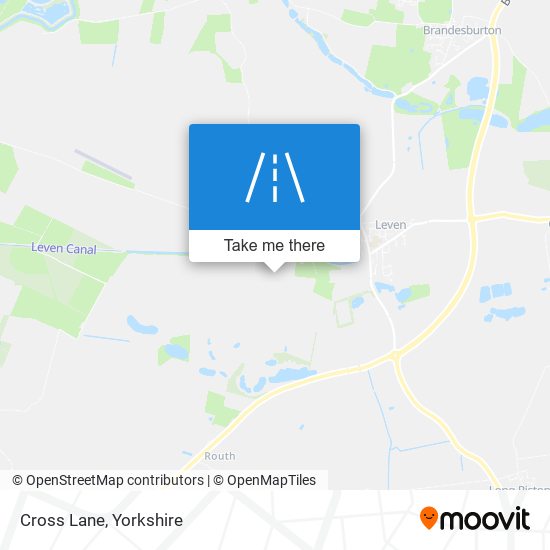 Cross Lane map