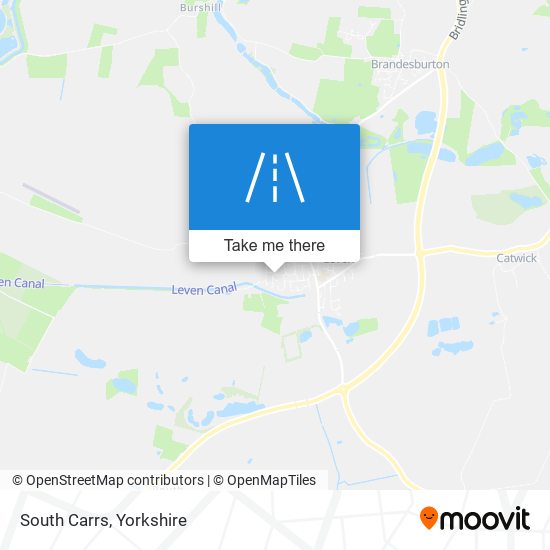 South Carrs map
