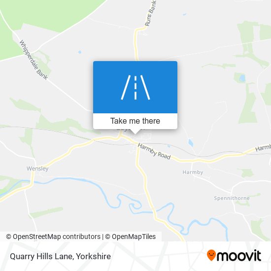 Quarry Hills Lane map