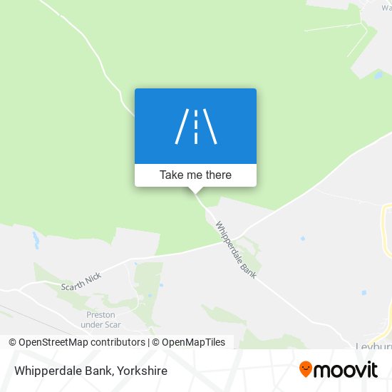 Whipperdale Bank map
