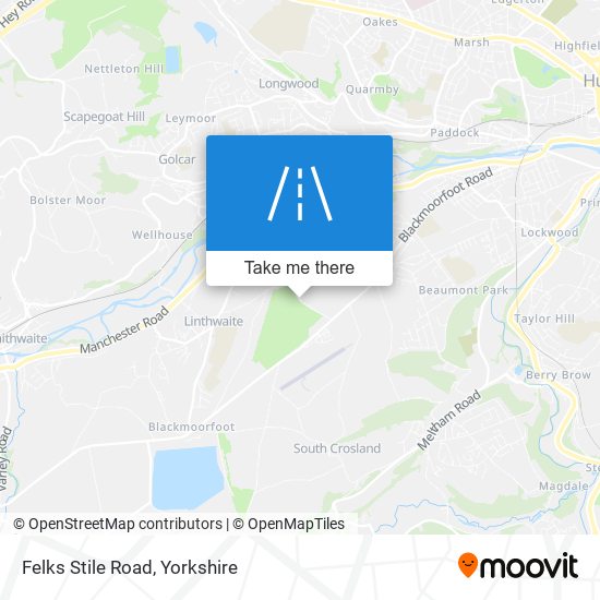 Felks Stile Road map