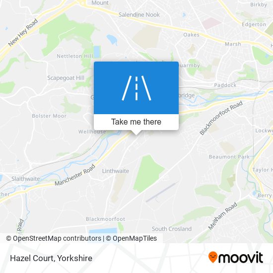 Hazel Court map