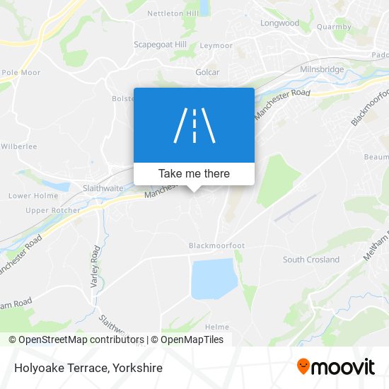 Holyoake Terrace map