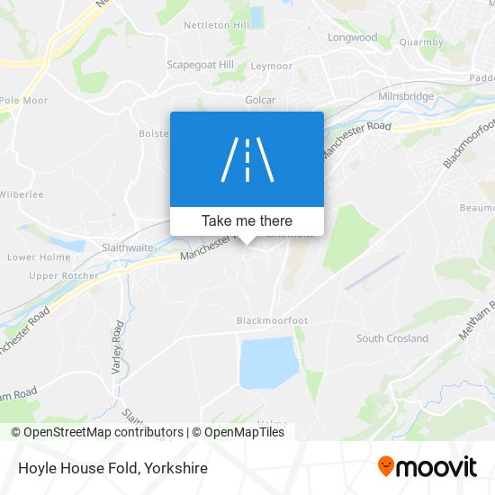 Hoyle House Fold map