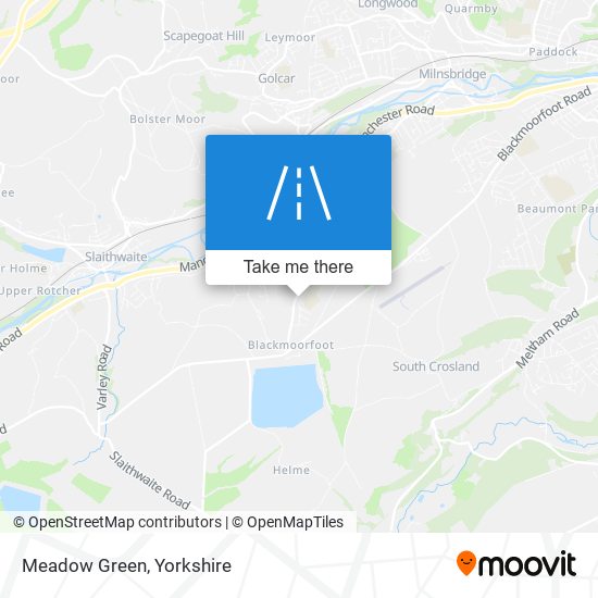 Meadow Green map