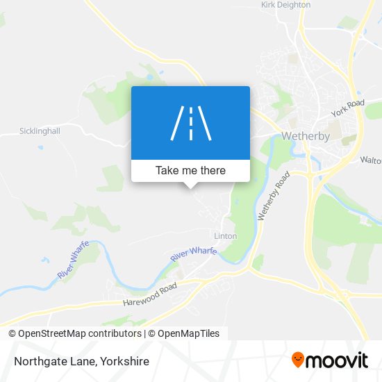 Northgate Lane map