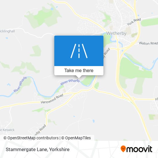 Stammergate Lane map