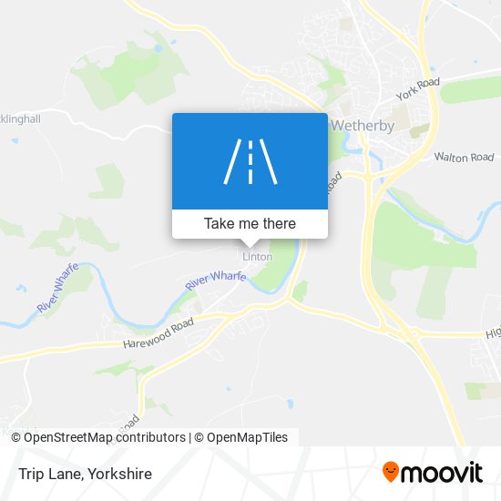 Trip Lane map