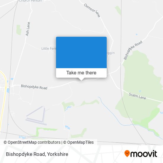 Bishopdyke Road map