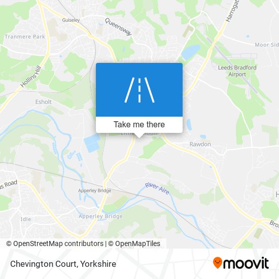 Chevington Court map